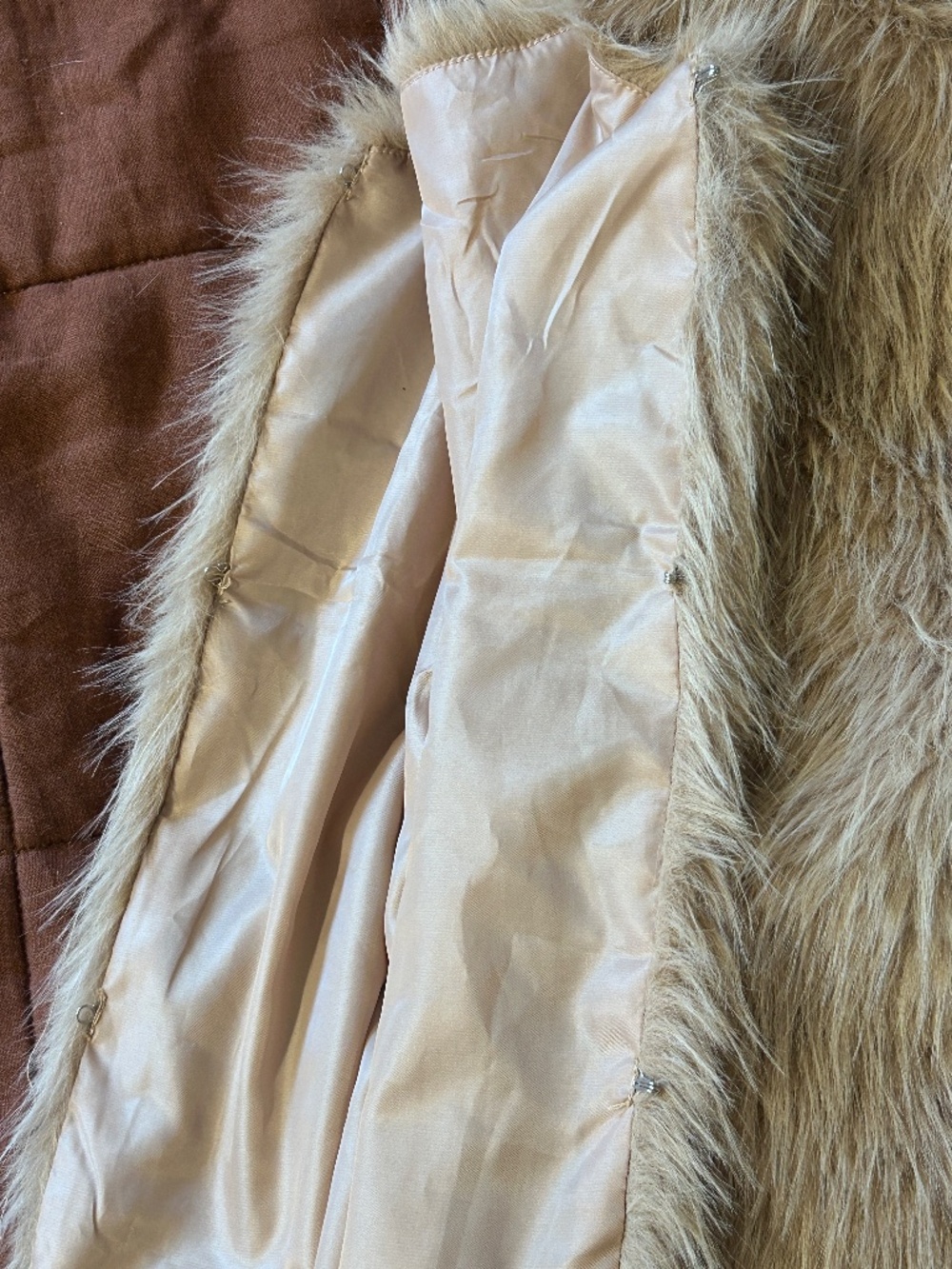 Faux fur vintage jacket - Picture 3 of 4